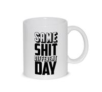 Tazza Colazione Latte thè Mug Relax con grafica simpatica - Same shit different day - Stessa merda giorno differente - idea regalo compleanno natale