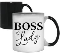 Tazza collega lavoro | Boss Lady | Tazza divertente per ufficio | Regalo per amica | Idea regalo Natale | Tazza personalizzata donna | Regalo compleanno donna | Tazza microonde e lavastoviglie