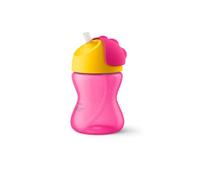 Philips Avent tazza con cannuccia 300ml rosa