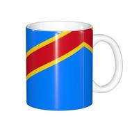 Tazza con bandiera del Congo che cambia colore, termosensibile termosensibile, perfetta per campeggio, picnic, uso interno ed esterno