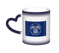 Tazza con bandiera della Social Security Administration degli Stati Uniti Tazza in ceramica termosensibile che cambia colore Tazza isolata Novità Tazze da viaggio uniche Tazze per la casa 11 OZ