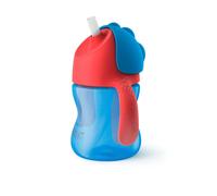 Philips Avent tazza con cannuccia 200ml viola/azzurra