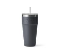 Tazza con Coperchio e Cannuccia Yeti Rambler 26OZ 760ML Charcoal - 70000001363