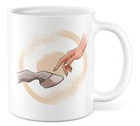 Tazza con design di cavalli, idea regalo per cavalli, ideale come idea regalo per cavalli, amanti dei cavalli, passione per l'amore degli animali, tazza da caffè