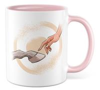 Tazza con design di cavalli, idea regalo per cavalli, ideale come idea regalo per cavalli, amanti dei cavalli, passione per l'amore degli animali, tazza da caffè