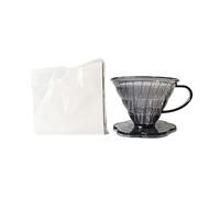 Tazza con filtro da caffè per una preparazione lenta con comoda impugnatura per preparare a mano il gocciolatore per un'estrazione uniforme Filtro da caffè da viaggio
