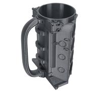 Tazza con Lattina per Blocco Motore, Tazza da tè Unica per caffè Isolata in ABS per Uomo, Meccanico, Regali di Compleanno con Tazza D'acqua, Pneumatico, Tazza per gli Amanti