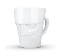 Tazza Con Manico Bianca Grumosa 0,35 L