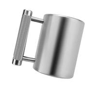 Tazza con manubri in acciaio inossidabile, tazza ponderata per fitness, birra e bottiglia d'acqua in metallo pesante, bicchieri da palestra resistenti per allenamento, boxe, sport all'aria aperta