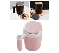 Tazza con mescolatore automatico da 400 ml per bevande, cioccolata calda,