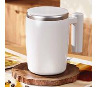 Tazza con mescolatore automatico da 400 ml per bevande, cioccolata calda,