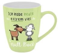 Tazza con motivo stampato "Ich haben heute extrem viel Zero Bock", con fascetta