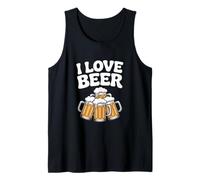 Tazza con scritta "I Love Beer" Canotta