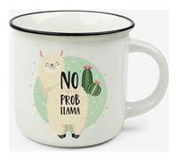 Legami Cup-Puccino Llama Tazza, Porcellana Bone China, Multicolore, 350 ml