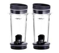 Tazza Da 16 OZ Con Quattro Coperchi, Accessori Di Ricambio For Frullatore, Compatibile Con Ninja, Tazza For Spremiagrumi Portatile Frullatore BL660 BL770 BL740/QB3000/BL810