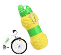 Tazza da acqua da viaggio pieghevole in silicone, Tazza da acqua pieghevole a forma di frutta - Borraccia da picnic a forma di frutta,Set per bere retrattile espandibile per attività all'aperto, viagg