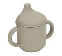 Tazza da Addestramento per Bambini in Silicone, Tazza da Addestramento per Bambini con Manici Neonati Tazza di Cannuccia a Prova di Fuoriuscite per Neonati Bambini Piccoli e (Verde)