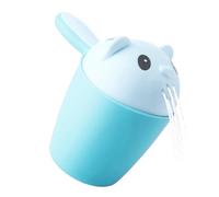 Tazza da bagno per risciacquo dei capelli, con manico ergonomico, per shampoo e risciacquo, per bagnetto, per bambini e bambine