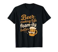Tazza da Birra Beer Making Life con Grafica Foam-ILY Better Maglietta