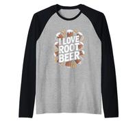 Tazza da Birra I Love Root Celebration Maglia con Maniche Raglan