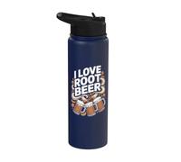 Tazza da birra I Love Root Cheers Lovers Stainless Steel Insulated Water Bottle