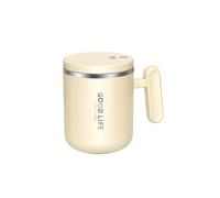 Tazza da CaffÃ¨ Automescolante In Acciaio Inossidabile da 400 Ml, Ricaricabile, con Miscelatore Elettrico, Isolata, con Coperchio, Come Mostrato