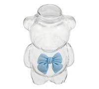 Tazza da caffè a forma di orso - Tazza da latte trasparente con decorazione a