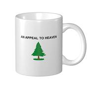 Tazza Da Caffè An Appeal To Heaven Flag Tazze Caffè Con Manico Personalizzato Tazza Innamorati, Per Bambini, Office, Work, 330ml