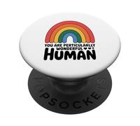 Tazza Da Caffè Arcobaleno: Sei Un Essere Umano PopSockets PopGrip Adesivo