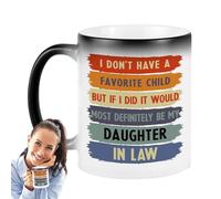 Tazza da caffè che cambia calore - 350 ml - Tazze magiche in ceramica a cambiamento di calore - Tazze da caffè multifunzionali sensibili da donna tazze fantasia compleanno Natale