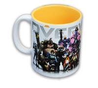 Tazza Da Caffè Colorata Da 12oz Di Overwatch Heroes