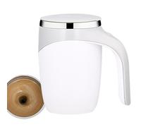 Tazza da caffè con agitazione magnetica automatica,Tazza con agitatore di caffè magnetico - Tazza di caffè magnetica da 380 ml | Tazza di caffè agitatore, miscelatore di tazza di caffè in acciaio