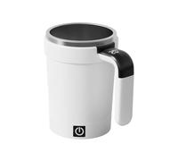 Tazza da caffè con auto-rivoluzionamento, portatile, con indicatore di temperatura e miscelatore, bicchiere automatico da viaggio con agitatore, per latte, cacao, viaggi, caffetteria, bar, ufficio