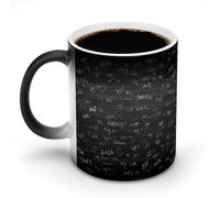 Tazza da caffè con carta da parati con lavagna divertente tazza che cambia colore tazza unica tazza sensibile al calore tazza da tè in ceramica stampa alla moda regali novità per compleanno uomini