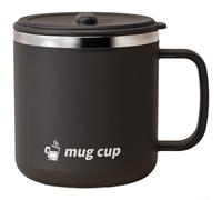 Tazza da caffè con coperchio a pressione con una sola mano, 500 ml, per | Chiusura a scatto a prova di perdite, coperchio a pulsante, materiali, adatto per supporti auto, palestra, ufficio, viaggi