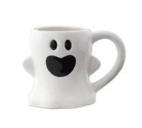 Tazza Da Caffè Con Fantasma Di Halloween - 400 ml Tazza Da Acqua Di Halloween Con Simpatico Fantasma | Divertente Ta-zza Da Bere In Ceramica Gotica E Spettrale Decorazione Per La Casa (A)
