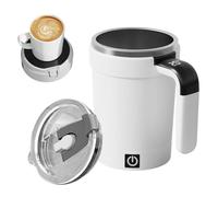 Tazza Da Caffè Con Mescolamento Automatico | Tazza Caffè con Mescolatore Automatico,Frullatore Elettrico Ricaricabile Con Display Temperatura Per Viaggio, Campeggio, Casa, Latte e Uso Quotidiano