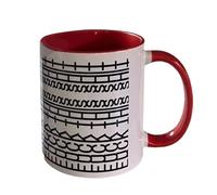 Tazza da caffè con messaggio nascosto, tazza da caffè artigianale unica e umoristica, tazza per latte, birra, per amanti e messaggi nascosti duraturi