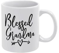 Tazza da caffè con scritta "Beata Nonna" - Divertente idea di compleanno per mamma, papà, marito e moglie - Tazza da caffè da 11 once, tazza da tè, bianca