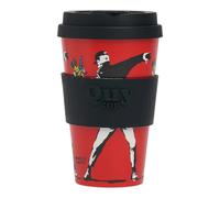 Tazza da caffè da asporto QuyCup Banksy 400 ml (The Flower Lanciator)