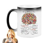 Tazza da caffè divertente, tazze da caffè per la festa della mamma | Tazza in ceramica alla mia cara mamma | Tazza da bevanda sensibile alla temperatura per madri, compleanno, San Valentino, tazza da