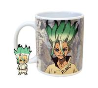 Tazza Da Caffè Dr. Stone 11oz Con Spilla In Smalto