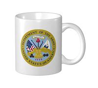 Tazza Da Caffè Emblem Of The United States Department Of The Army Latte Mug Con Manico Personalizzato Tazza Colazione, Per The, Work, Bambini, 330ml
