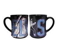 Tazza Da Caffè Embossed Elvis Presley Blue Suede Shoes, 16oz