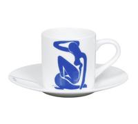 Tazza da caffè espresso e piattino Könitz, Henri Matisse (Nu Blu I)