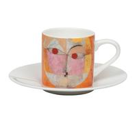 Tazza da caffè espresso e piattino Könitz, Paul Klee (Senecio Baldgreis)