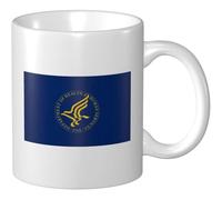 Tazza Da Caffè Flag Of The United States Department Of Health And Human Services Latte Mug Personalizzato Con Manico Tazza Innamorati, Per Bambini, The, Merenda, 330ml