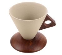 Tazza da caffè giapponese: tazza da caffè in ceramica a forma di imbuto da 250
