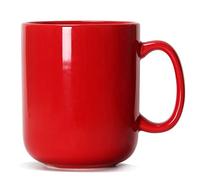 Tazza da caffè grande 20 OZ, tazza Smilatte M016 in ceramica con manico per papà, rosso