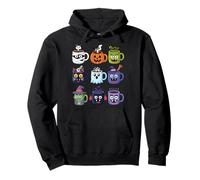 Tazza da caffè Halloween Cartoon Tee | Spooky Cute Felpa con Cappuccio
